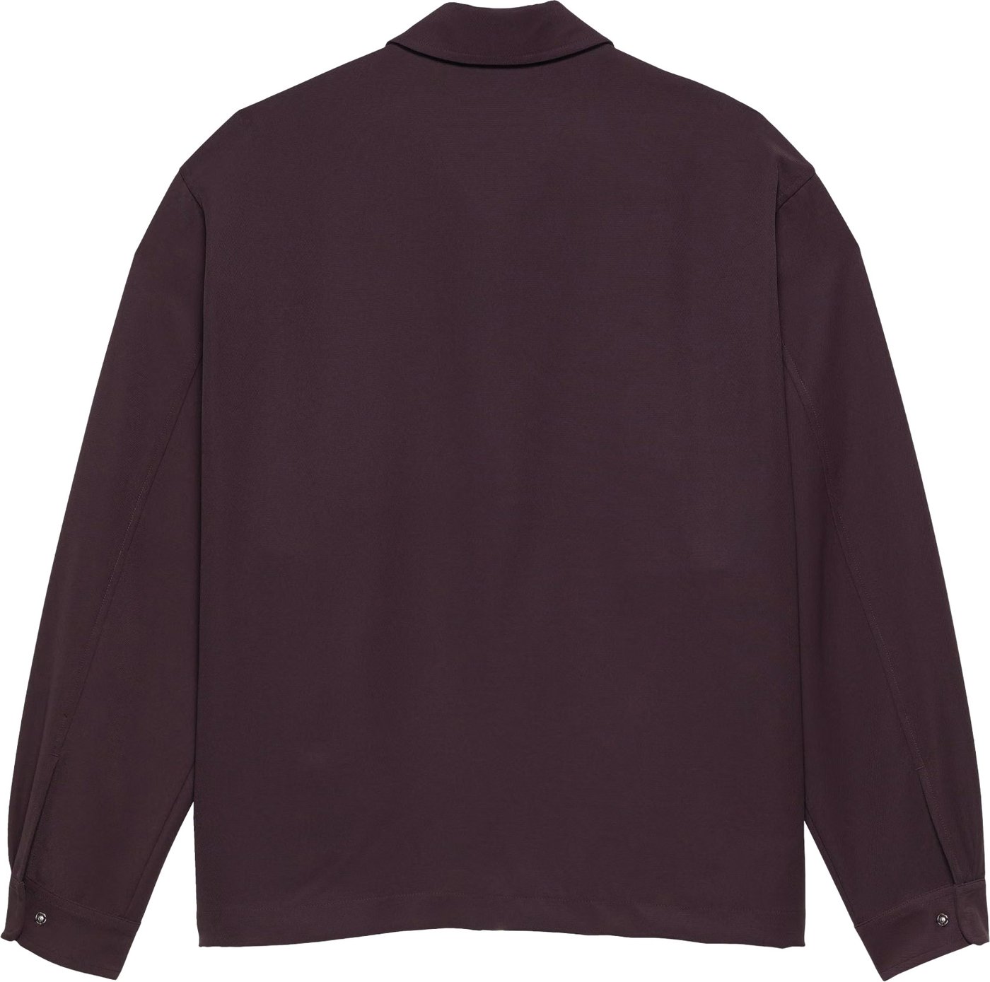 zip up shirt bordeaux