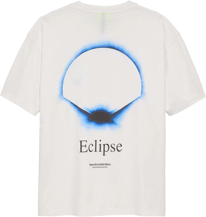 t-shirt white total eclipse