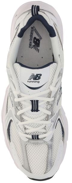 New Balance White Polyethylene Athletic Sneakers