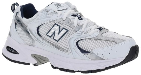 New Balance White Polyethylene Athletic Sneakers