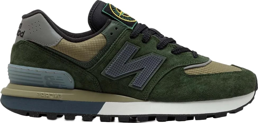 New Balance 574 Legacy Stone Island Dark Green