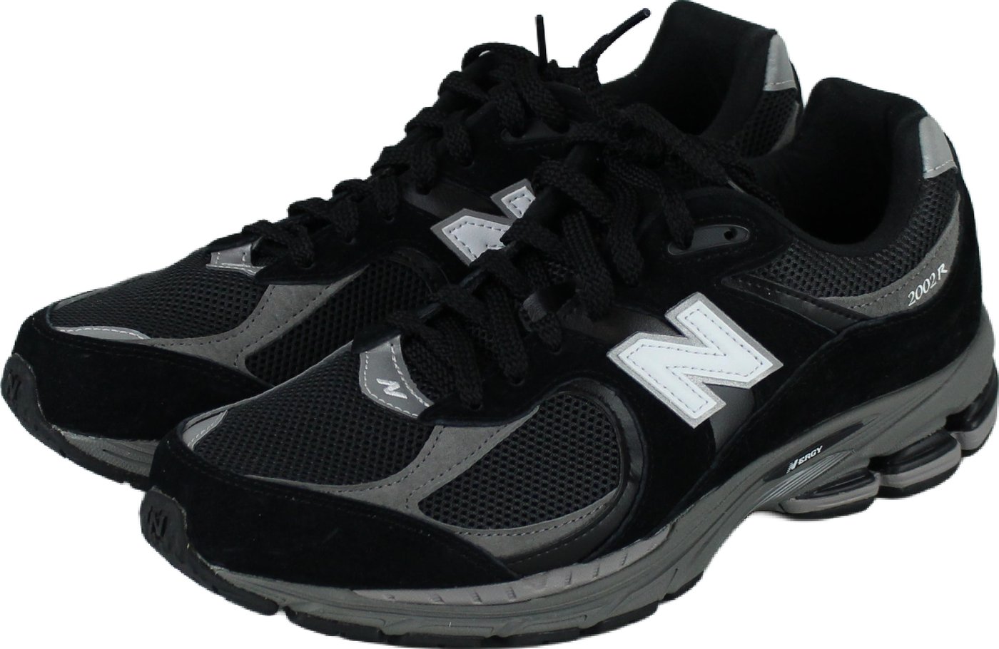 New Balance 2002R 'Black Dark Grey White' - Size 45.5 (ARCHIVE)