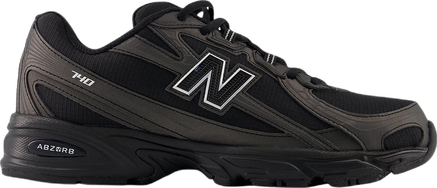 New Balance 740 Black Silver Metallic