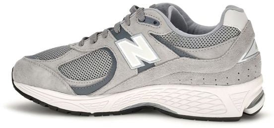 New Balance Gray Polyester Athletic Sneakers