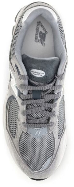 New Balance Gray Polyester Athletic Sneakers