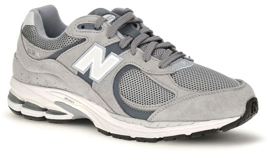 New Balance Gray Polyester Athletic Sneakers