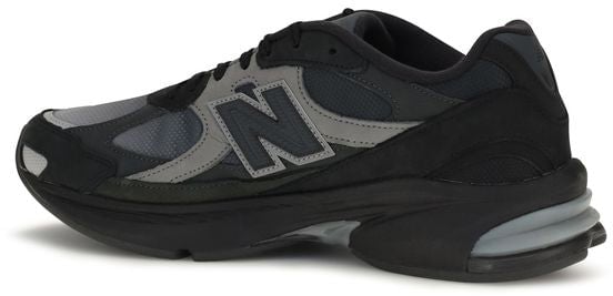 New Balance Black Recycled Polyester Athletic Sneakers