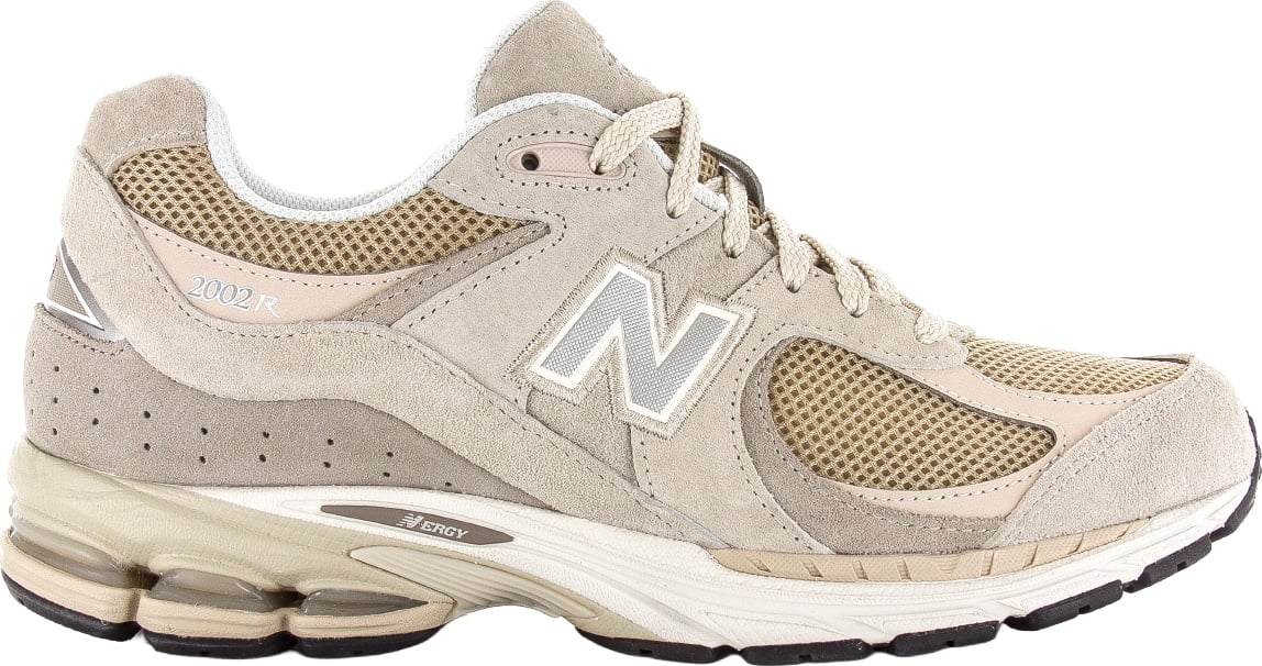 New Balance Beige Fabric Athletic Sneakers