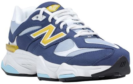 New Balance Blue Suede Leather Athletic Sneakers