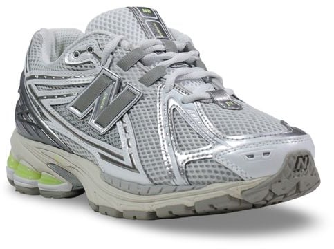New Balance Gray Synthetic Athletic Sneakers