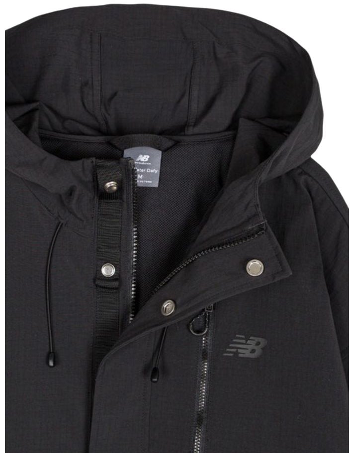 New Balance Black Nylon Shell Jacket