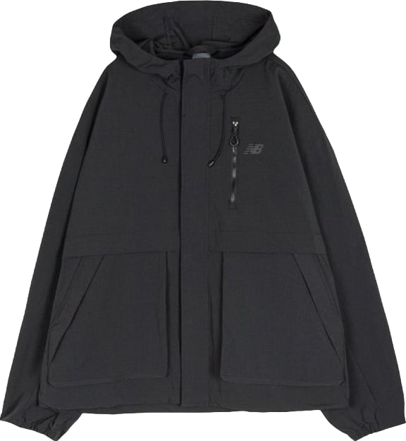 New Balance Black Nylon Shell Jacket