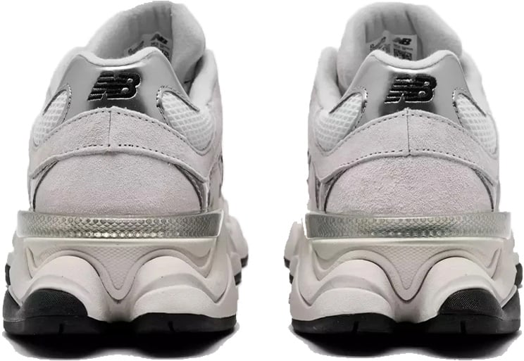 New Balance 9060 'White Black Metallic Silver'