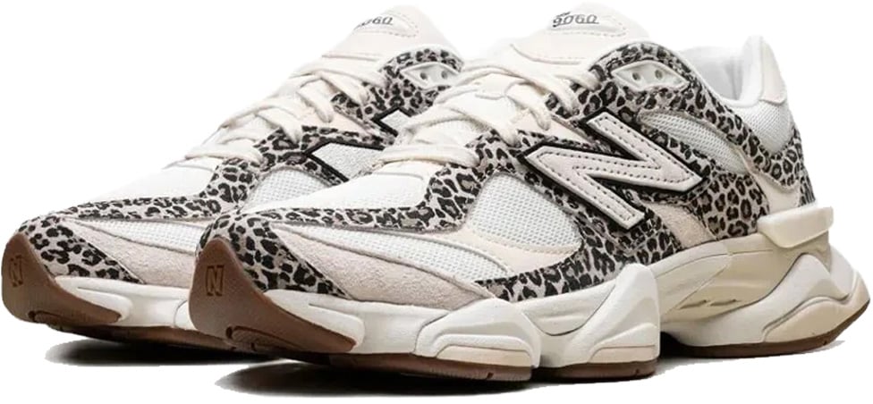 ASOS x New Balance 9060 'Beige Brown Leopard Print'