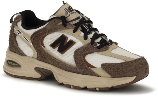 New Balance Brown Polyamide Athletic Sneakers