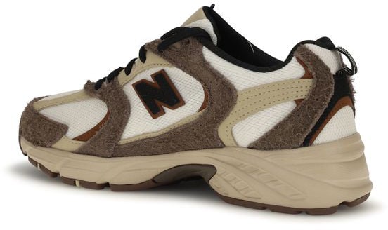 New Balance Brown Polyamide Athletic Sneakers