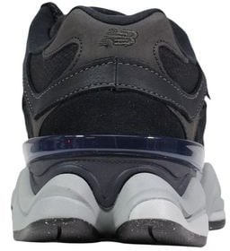 New Balance Black Suede Leather Chunky Sneakers
