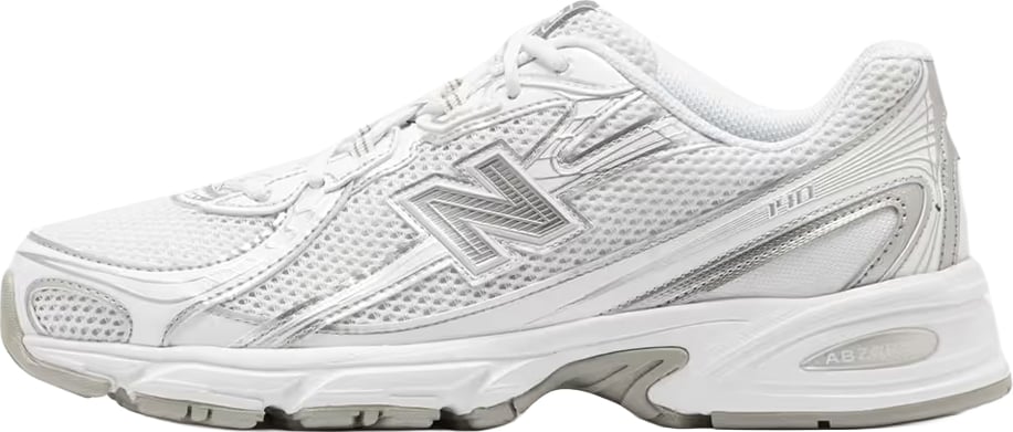 New Balance 740 'Triple White Silver'