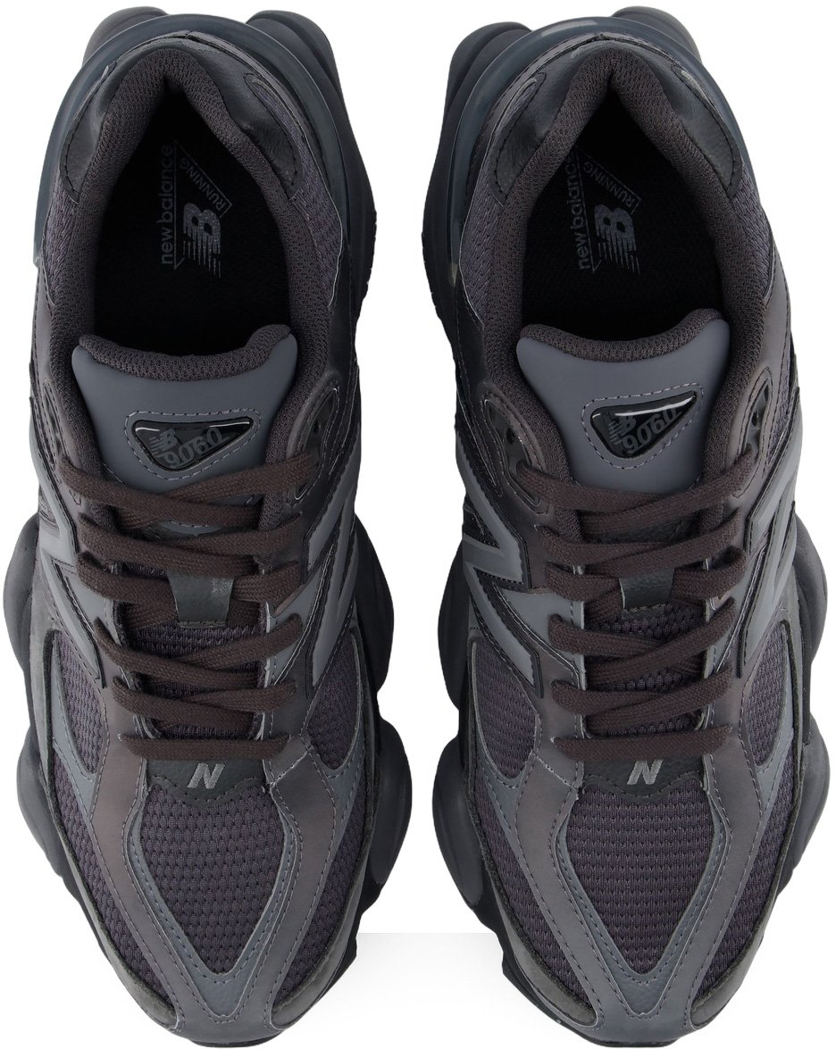 New Balance 9060 Black Grey Toe 'Black Gray White'