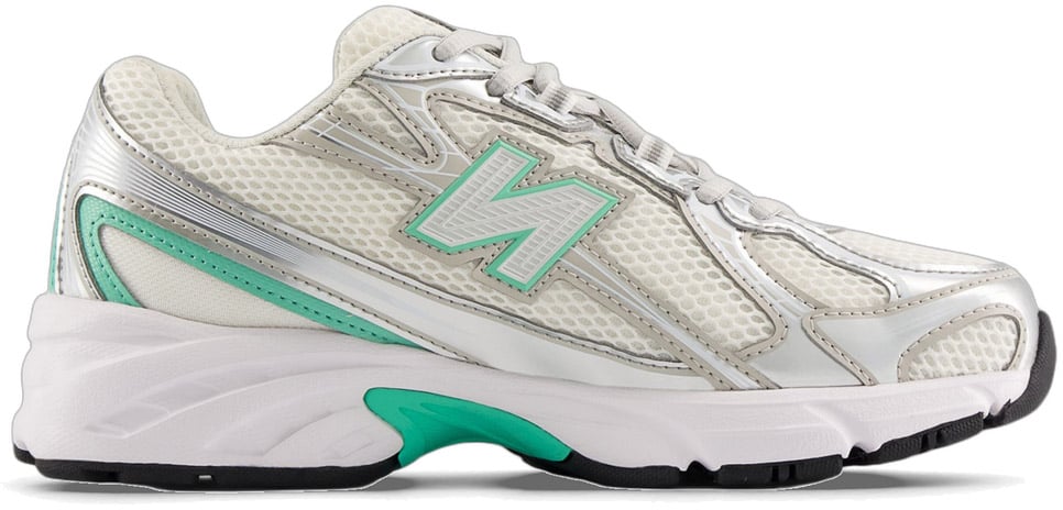 New Balance 740 Lace Big Kid 'Silver Metallic Deep End'
