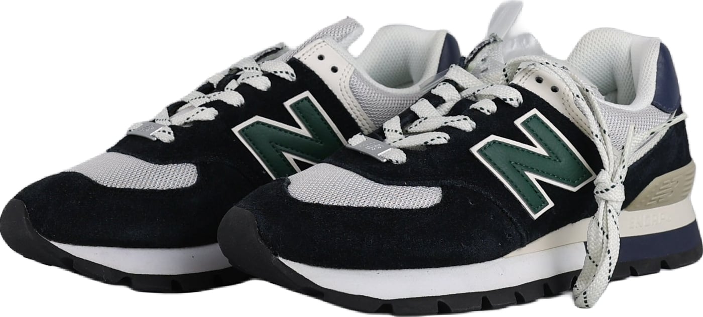 New Balance 574 'Rugged Black Green' - Maat 39,5 (ARCHIEF)
