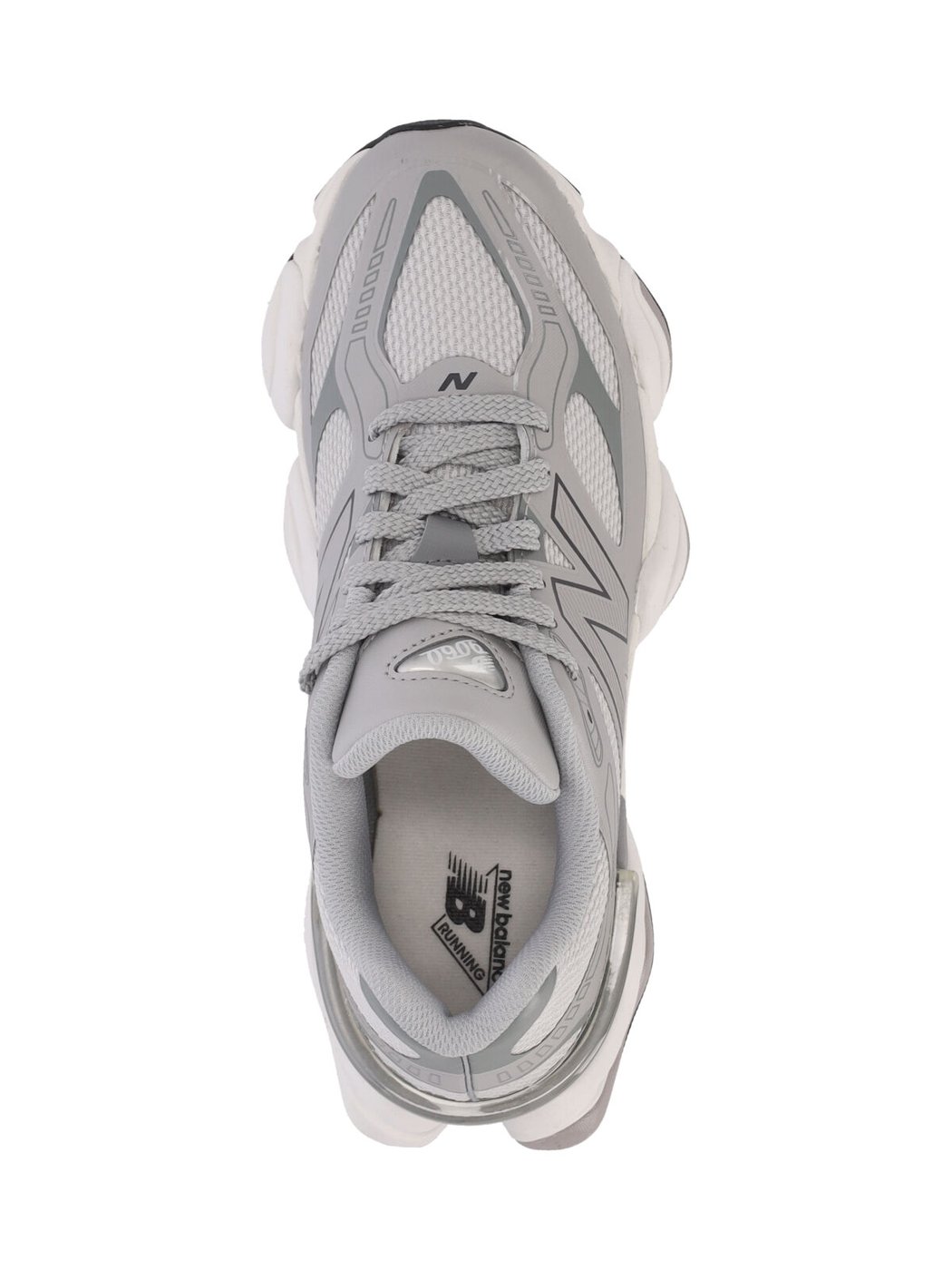 Layered Grey Sneakers With Cushioned Sole