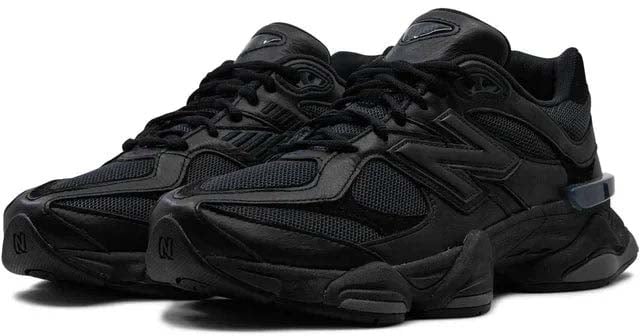 New Balance 9060 Triple Black Leather