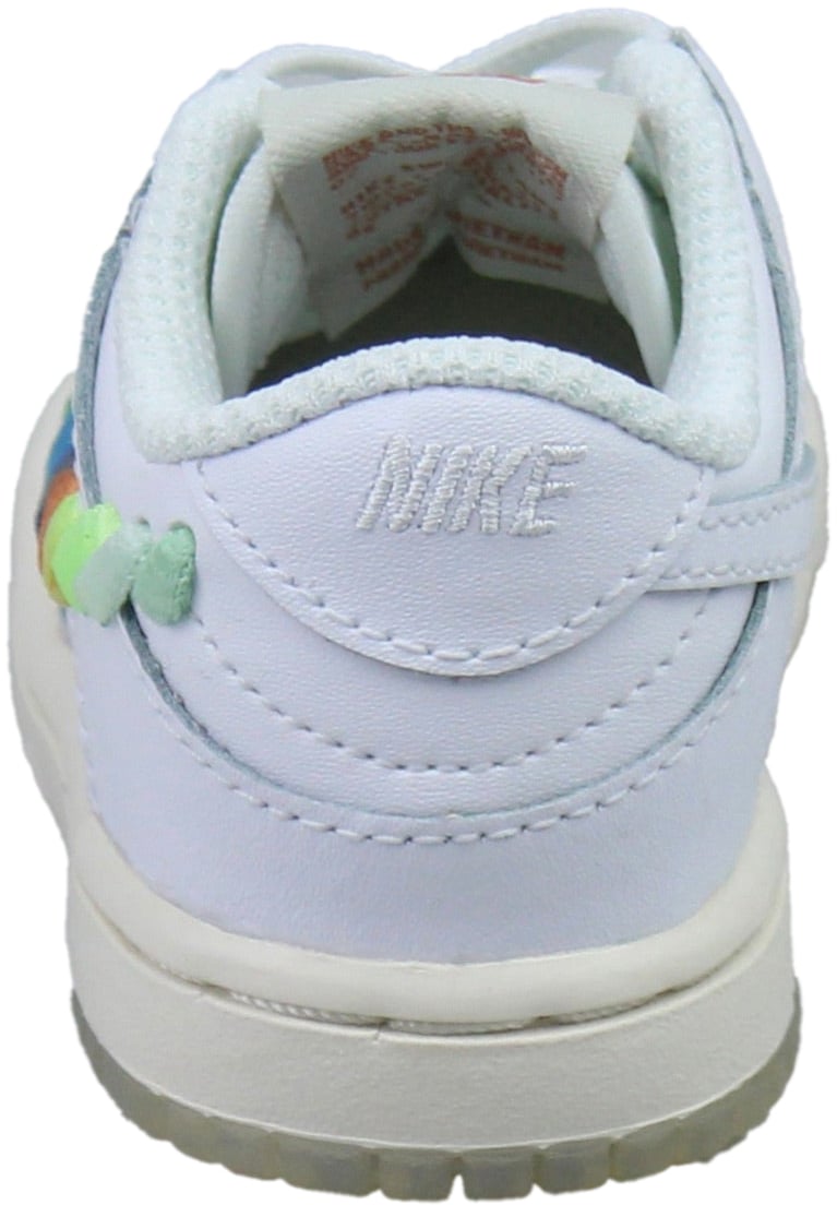 Nike Dunk Low SE Rainbow Lace Swoosh 'Wit' (TD)