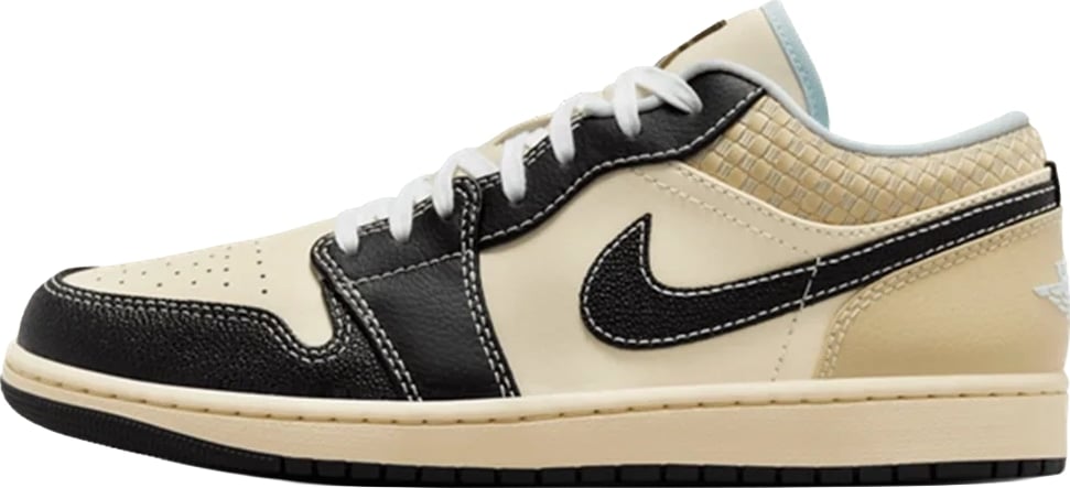 Air Jordan 1 Low SE 'Coconut Milk Black Muslin'