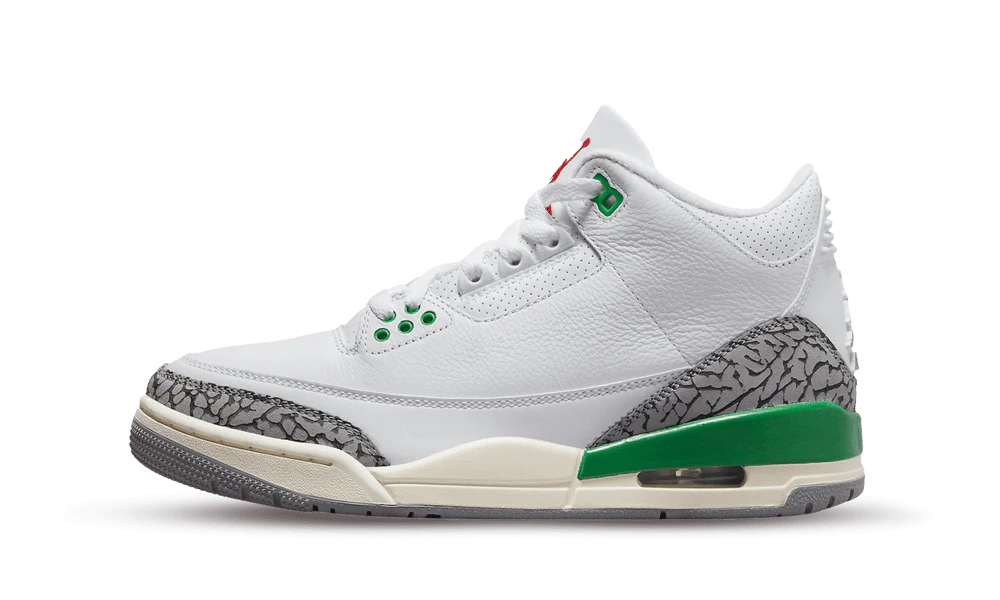 Jordan 3 Retro Lucky Green (Women's)