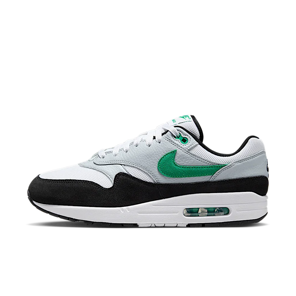 Nike Air Max 1 White Black Stadium Green