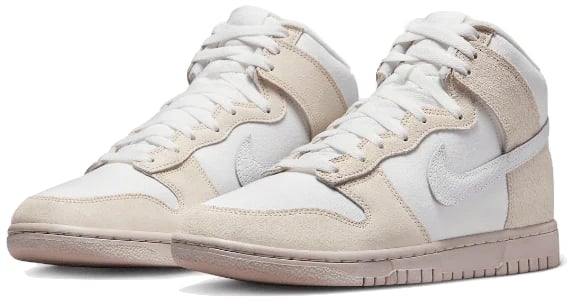 Nike Dunk High Retro PRM Cracked Leather Swoosh