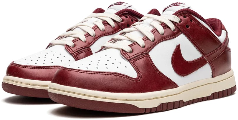 Nike Dunk Low PRM Vintage Team Red