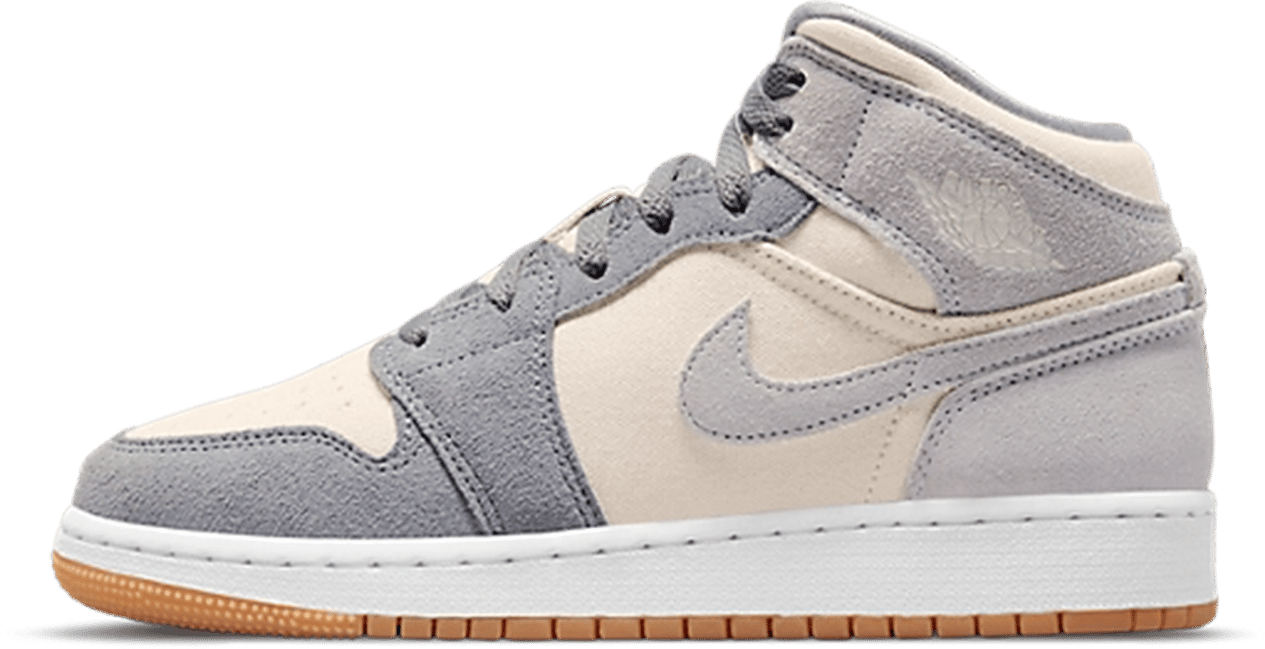 Air Jordan 1 Mid 'Coconut Milk Particle Grey'