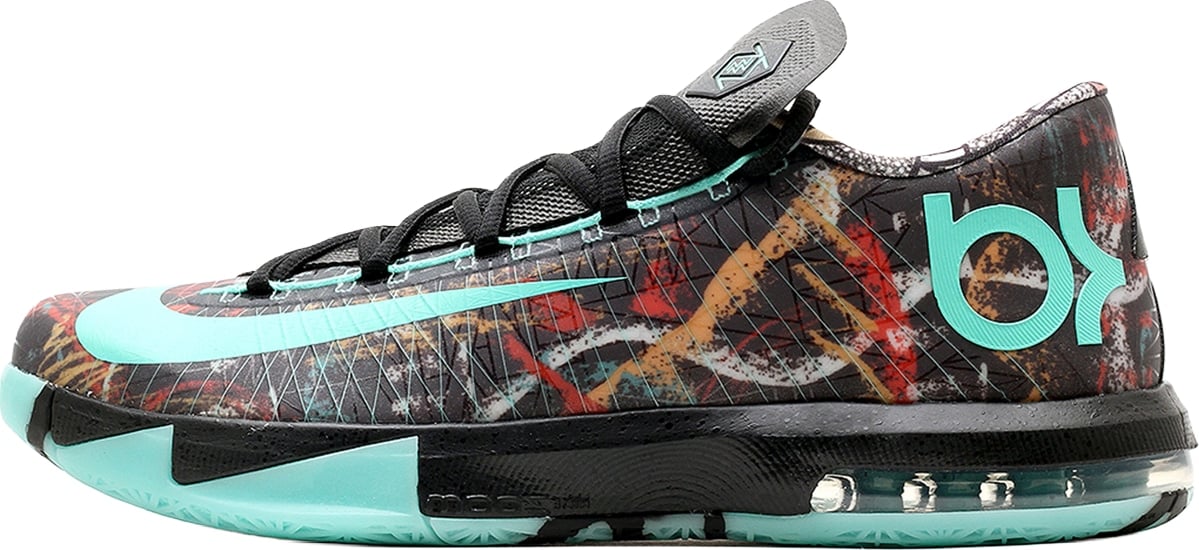 Nike KD 6 NOLA 'Gumbo League Illusion' - Size 47.5 (ARCHIVE)
