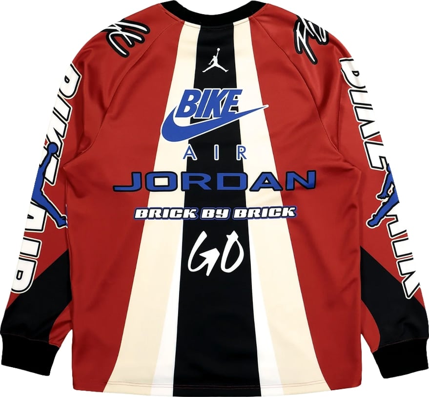 Jordan x Nigel Sylvester BMX Jersey ‘Cinnabar Red Black’