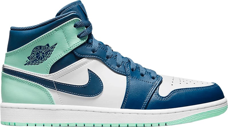 Jordan 1 Mid Mystic Navy Mint Foam