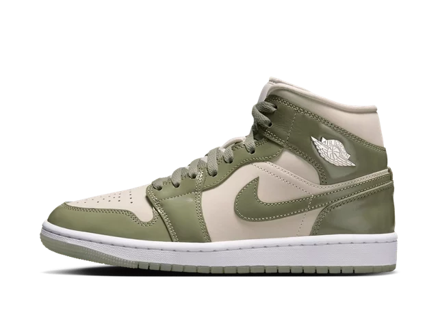 Jordan 1 Mid SE Sea Glass Oil Green (Women's)