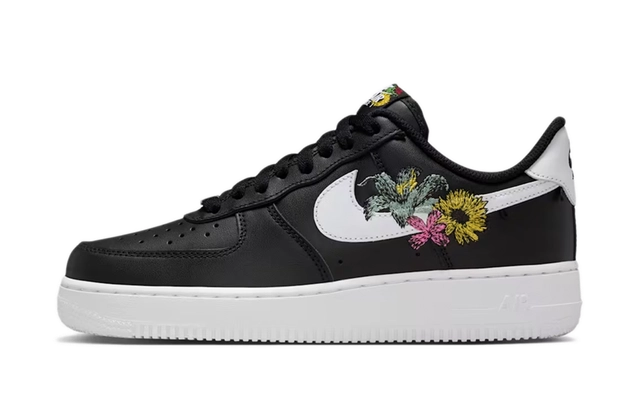 Nike Air Force 1 Low Premium Now Accepting All Flowers Black (Women's)
