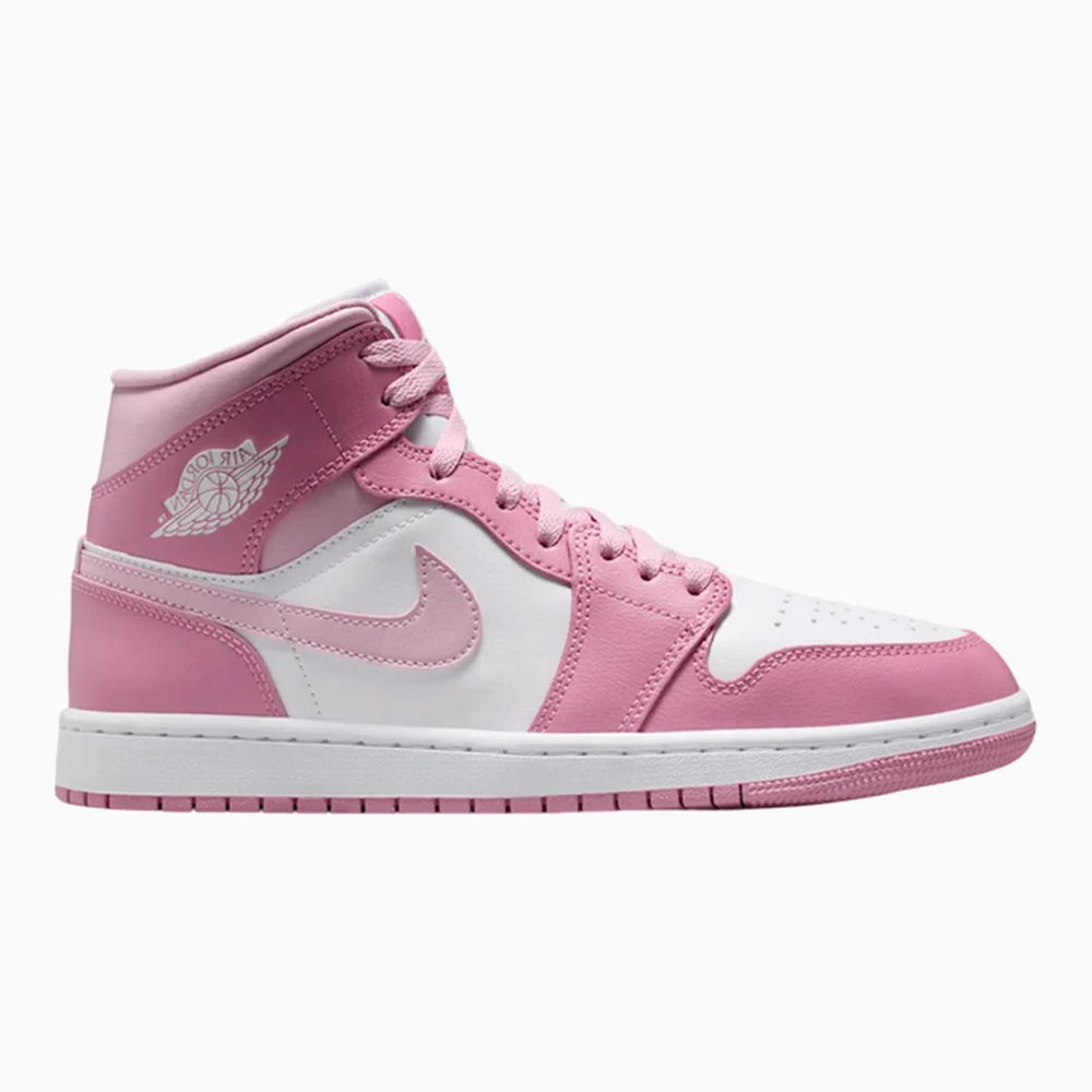 Jordan 1 Mid Elemental Pink Iced Carmine (Women's)