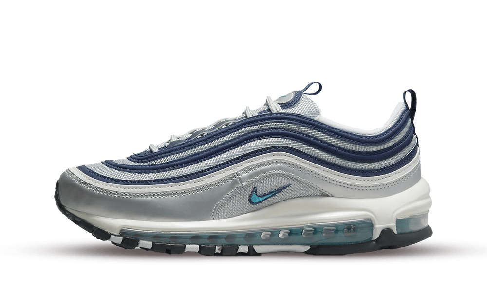 Nike Air Max 97 Metallic Silver Chlorine Blue (Women's)