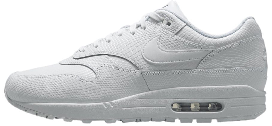 Nike Air Max 1 PRM Snakeskin 'Triple White'