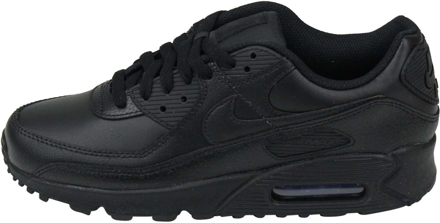 Nike Air Max 90 Leather 'Triple Black'
