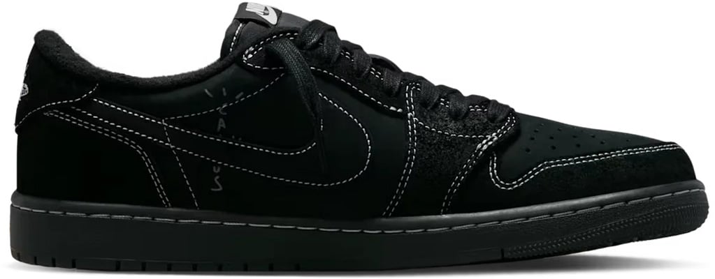 Jordan 1 Retro Low OG SP Travis Scott ‘Black Phantom’