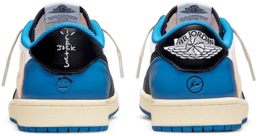 Jordan 1 Retro Low OG SP Fragment x Travis Scott 'Sail'