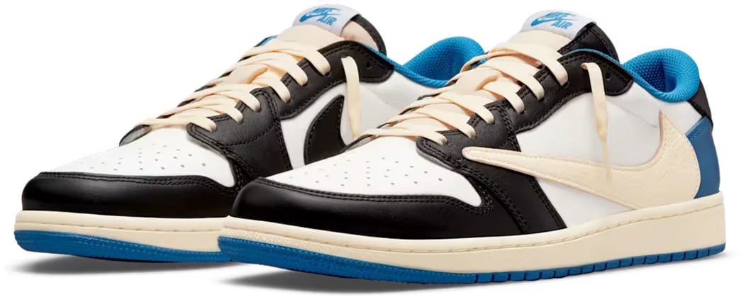 Jordan 1 Retro Low OG SP Fragment x Travis Scott 'Sail'