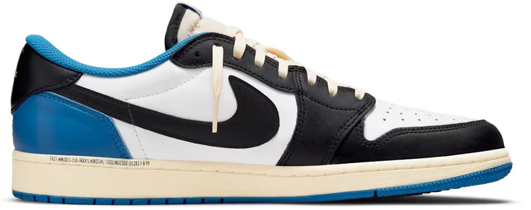 Jordan 1 Retro Low OG SP Fragment x Travis Scott 'Sail'