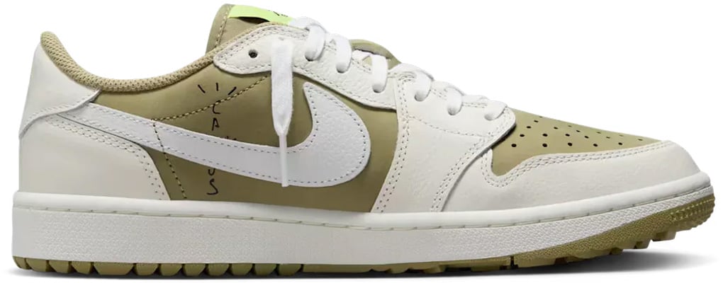Jordan 1 Retro Low Golf Travis Scott 'Neutral Olive'