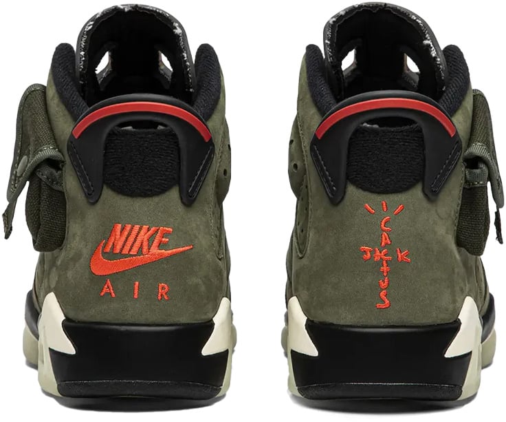 Jordan 6 Retro Travis Scott 'Medium Olive'