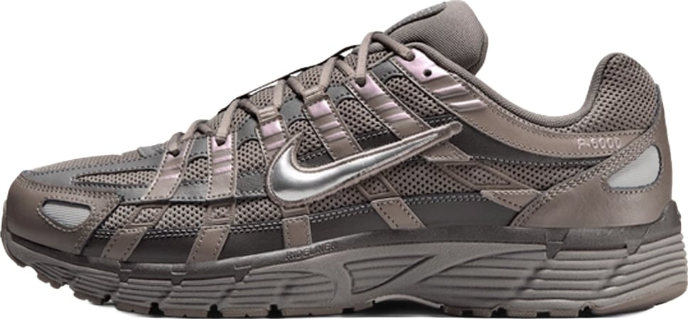 Nike P-6000 'Cave Stone Medium Ash Flat Pewter Metallic Silver'
